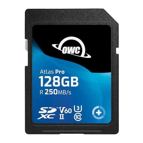 OWC Atlas Pro SDXC-UHS-II V60 Medienkarte, 128 GB von OWC