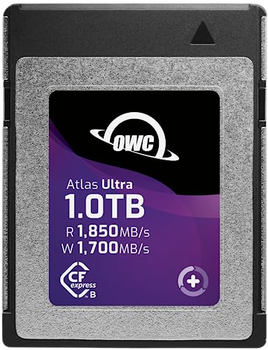 OWC Atlas Ultra CFexpress Hochleistungs-Speicherkarte Typ B, 1,0 TB von OWC