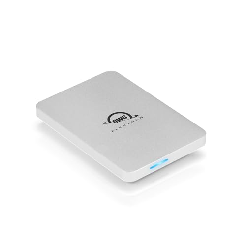 OWC - Envoy Pro Elektron - 240 GB - NVMe M.2 SSD, USB 3.2 Gen 2 Typ-C bis zu 10Gb/s, bis zu 1011MB/s, USB 2.0/3.0 kompatibel, tragbar, stoß-, Staub- und wasserfest nach IP67 (Rugged), Bus-betrieben von OWC