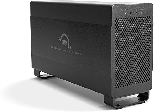 OWC Mercury Elite Pro Dual (0 TB) Dual-Bay Performance RAID Storage Enclosure with Thunderbolt 2 and USB 3.2 (5Gb/s) von OWC