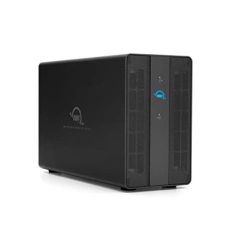 OWC Mercury Pro U.2 Dual 4TB (8X 480GB) 3,5-Zoll Dual NVMe U.2 TB3-Gehäuse, einschließlich SoftRAID XT für OWC, nutzen Sie die volle Thunderbolt-Datenbandbreite von 2800 MB/s von OWC