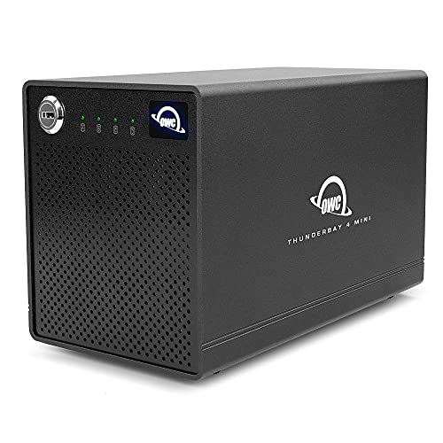 OWC ThunderBay 4 Mini 4-Bay Thunderbolt 2 externes Laufwerksgehäuse von OWC