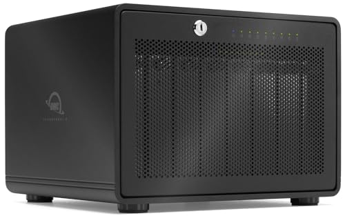 OWC ThunderBay 8 RAID 5 Edition Externes 8-Bay-Laufwerk mit Zwei Thunderbolt 3-Anschlüssen von OWC