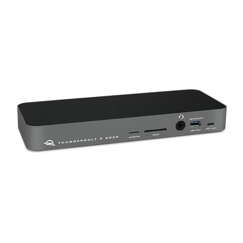OWC - Thunderbolt 3 Dock - 14-Port Thunderbolt 3 Dock inkl. Kabel - Space Gray OWC - Thunderbolt 3 Dock - 14-Port Thunderbolt 3 Dock inkl. Kabel - Space Gray von OWC