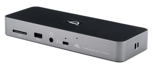 OWC Thunderbolt 4 Dock Dockingstation, grau/schwarz, USB, SD OWCTB4DOCK von OWC