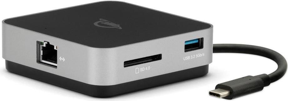OWC Travel Dock E - Mini-Dock - USB-C 3.2 Gen 1 / Thunderbolt 3 - HDMI - GigE von OWC