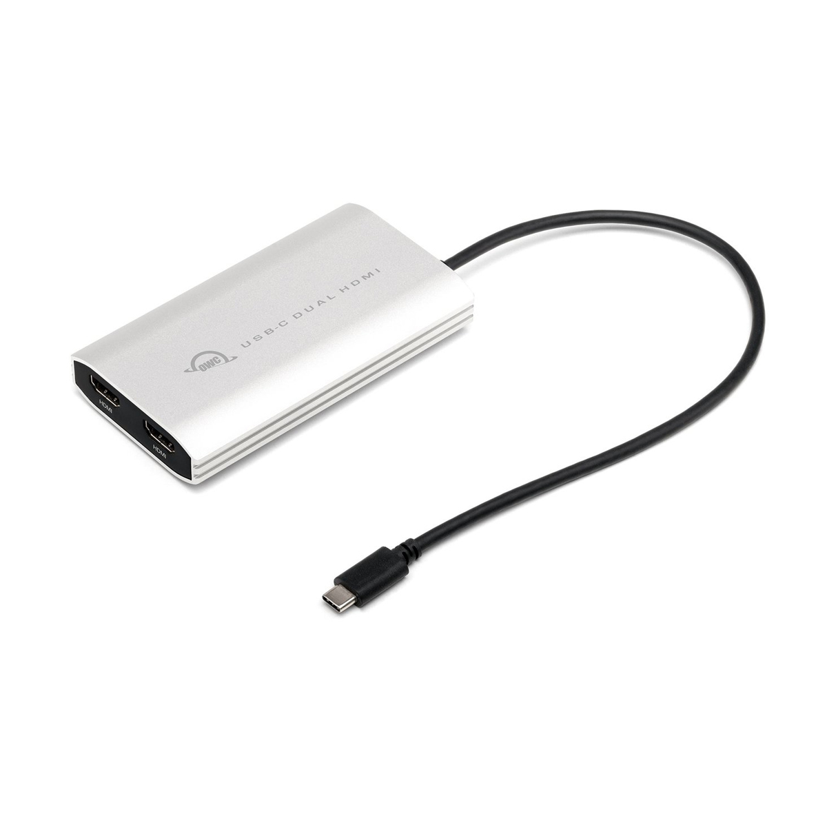 OWC USB-C auf Dual HDMI 4K Display Adapter, Geeignet für Apple M1 & M2 Macs und PCs mit USB-C oder Thunderbolt von OWC