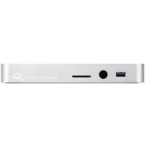 OWC owctcdock11psl USB C Dock Media Drive – Silber von OWC