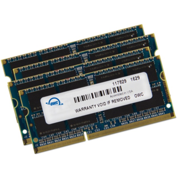 SO-DIMM 64 GB DDR3-1600 (4x 16 GB) Quad-Kit, für MAC , Arbeitsspeicher von OWC