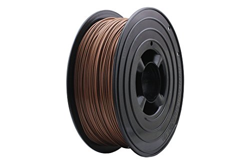 3D Filament 1kg B-Ware Filament Rolle in verschiedenen Farben Rot Gold Silber Grün Blau Braun Lila Violett Beige Transparent Gelb Orange Schwarz Weiß (Hellbraun (B-Ware)) von OWL-FIlaments