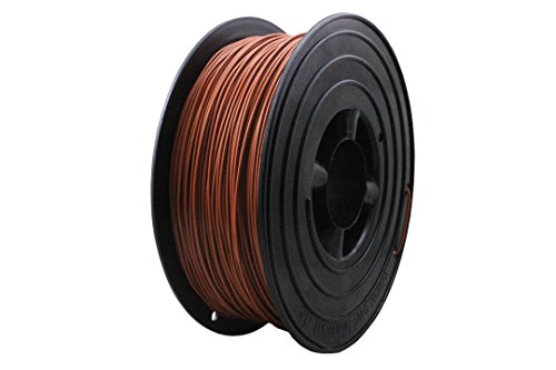 3D Filament 1kg B-Ware Filament Rolle in verschiedenen Farben Rot Gold Silber Grün Blau Braun Lila Violett Beige Transparent Gelb Orange Schwarz Weiß (Perl-Orange (B-Ware)) von OWL-FIlaments