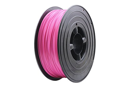 3D Filament 1kg B-Ware Filament Rolle in verschiedenen Farben Rot Gold Silber Grün Blau Braun Lila Violett Beige Transparent Gelb Orange Schwarz Weiß (Pink (B-Ware)) von OWL-FIlaments