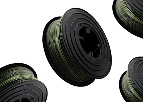1kg PLA Filament 1,75mm Camouflage grün millitary für 3D Drucker 1,75mm von OWL-Filament
