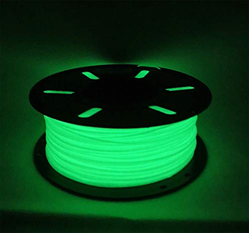 1kg PLA Filament 1,75mm GLOW IN THE DARK GRÜN Nachtleuchtend Green 3D Druck von OWL-Filament