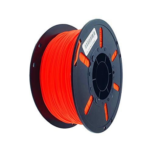 1kg PLA Filament Rolle 1,75mm NEON GRÜN GELB ORANGE ROT HELLORANGE 3D DRUCK (NEON ORANGE 1kg 1,75mm) von OWL-Filament