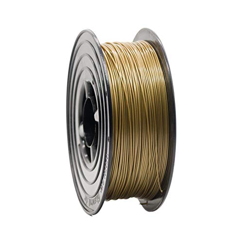 OWL-Filament Premium 3D PETG Filament 1kg 1,75mm PET-G Made in Germany (Gold) von OWL-Filament