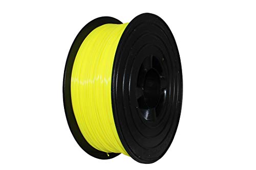 OWL-Filament Premium 3D PLA Filament RAL1026 1kg 1,75mm Made in Germany (Neon Gelb) von OWL-Filament