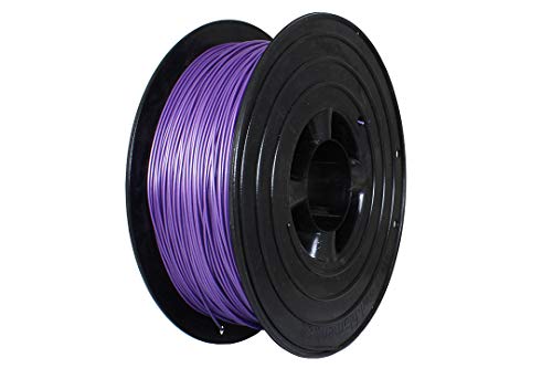 OWL-Filament Premium 3D PLA Filament RAL4011 1kg 1,75mm Made in Germany (Violett Metallic Transparent) von OWL-Filament