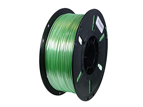 OWL-Filament Silk Seiden PLA+ viele Farben 3D Drucker Filament 1kg 1,75mm (Aventomin Green) von OWL-Filament