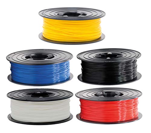 PLA Filament 1,75mm 3D Drucker oder Stift 5 er Set 5x 1Kg viele Farben PLA Filament 1,75mm 3D Drucker oder Stift 5 er Set 5x 1Kg viele Farben von OWL-Filament