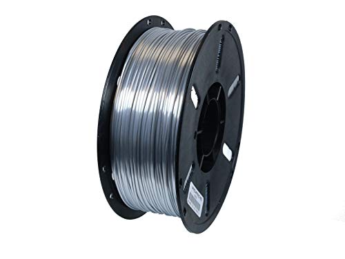 PLA PLA+ Filament Shiney Silk Silicium Silver/Silber Metallic 1,75mm 3D Drucker 1kg von OWL-Filament