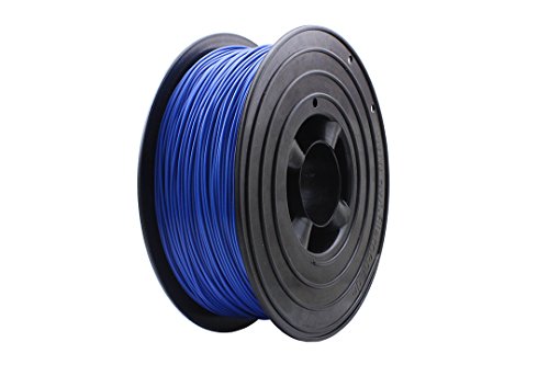 3D Filament 1kg B-Ware Filament Rolle in verschiedenen Farben Rot Gold Silber Grün Blau Braun Lila Violett Beige (Blau (B-Ware)) von OWL-Filaments