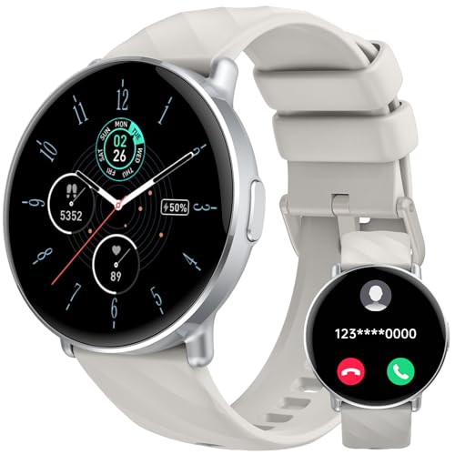 OWMSIC Smartwatch mit Telefonfunktion, 1.59'' HD Touchscreen Smart Watch mit Pulsuhr Schlafmonitor, 115+ Sportmodi OWMSIC Smartwatch mit Telefonfunktion, 1.59'' HD Touchscreen Smart Watch mit Pulsuhr Schlafmonitor, 115+ Sportmodi von OWMSIC