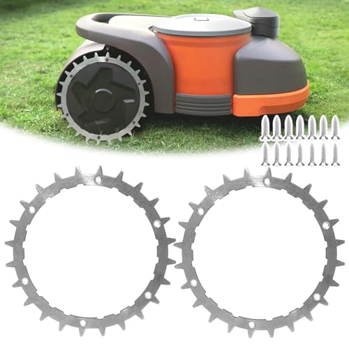 Edelstahl Spikes, 2 Stück Edelstahl Spikes Mähroboter Traktionsrad Gleitnägel,für Bosch Indego XS 300 M700 S 500 M+700 S+500 für Roboter Rasenmäher 170 mm x 2.5mm,Wolle Polieraufsatz Winkelschleifer Edelstahl Spikes, 2 Stück Edelstahl Spikes Mähroboter Traktionsrad Gleitnägel,für Bosch Indego XS 300 M700 S 500 M+700 S+500 für Roboter Rasenmäher 170 mm x 2.5mm,Wolle Polieraufsatz Winkelschleifer von OWOAOOwl