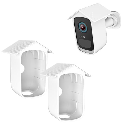 OWOKISO Kamera-Schutzhülle aus Silikon für eufy Security eufyCam 2C Cam & eufyCam 2C Pro Wireless Home Security Outdoor Kamera, Schutz vor UV-Strahlen und Regen, HT-001 von OWOKISO