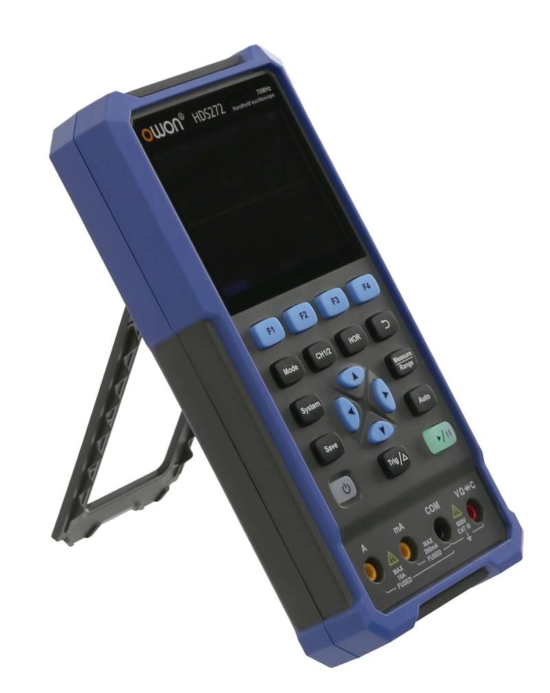OWON LCD-Oszilloskop mit Multimeter, HDS272, 2-Kanal, 70 MHz von OWON