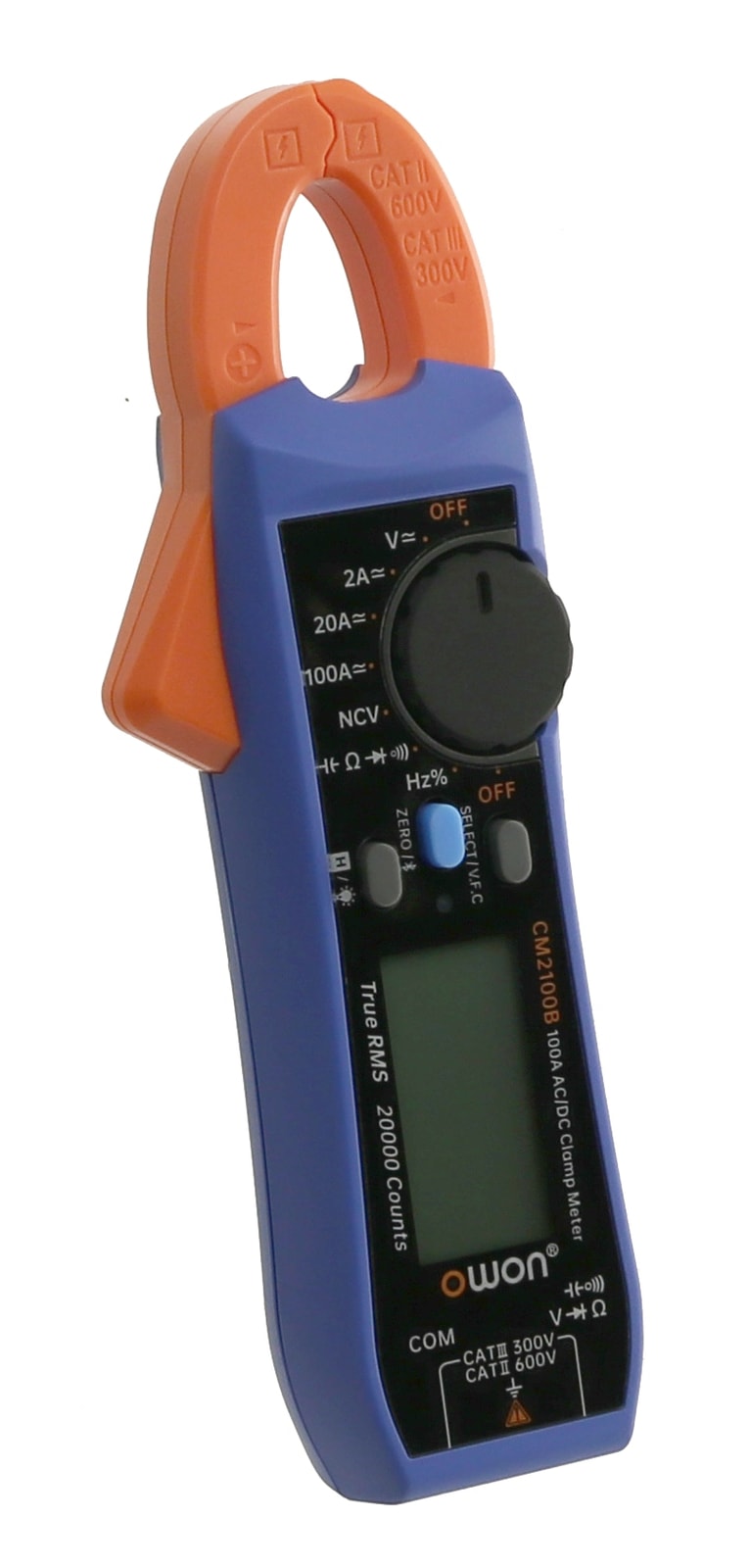OWON Stromzange CM2100B, Bluetooth, 100 A AC/ DC, True RMS von OWON