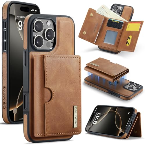 Handyhülle im Business-Stil Brieftaschenhülle kompatibel mit iPhone 16 Pro Hülle Brieftasche Compatible with Männer Frauen, kabelloses Aufladen, abnehmbare magnetische Brieftaschen-Telefonhülle mit Ka Handyhülle im Business-Stil Brieftaschenhülle kompatibel mit iPhone 16 Pro Hülle Brieftasche Compatible with Männer Frauen, kabelloses Aufladen, abnehmbare magnetische Brieftaschen-Telefonhülle mit Ka von OWSIHNZBF