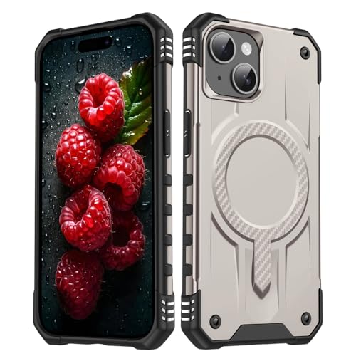 OWSIHNZBF Sturzsichere Handyhülle Kompatibel mit iPhone 13 Hülle, Klassische Hybrid-Magnet-Handyhülle, schlanke, stoßfeste Standard-Fallschutzhülle, Kratzfeste Rückseite Passgenaue Handyhülle(Gold) OWSIHNZBF Sturzsichere Handyhülle Kompatibel mit iPhone 13 Hülle, Klassische Hybrid-Magnet-Handyhülle, schlanke, stoßfeste Standard-Fallschutzhülle, Kratzfeste Rückseite Passgenaue Handyhülle(Gold) von OWSIHNZBF