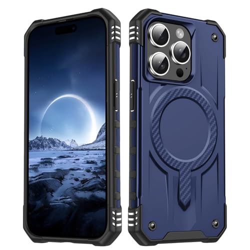 Sturzsichere Handyhülle Kompatibel mit iPhone 15 Pro Max Hülle, klassische hybride magnetische Handyhülle, schlanke, stoßfeste Standard-Fallschutzhülle, kratzfeste Rückseite Passgenaue Handyhülle(Blue Sturzsichere Handyhülle Kompatibel mit iPhone 15 Pro Max Hülle, klassische hybride magnetische Handyhülle, schlanke, stoßfeste Standard-Fallschutzhülle, kratzfeste Rückseite Passgenaue Handyhülle(Blue von OWSIHNZBF