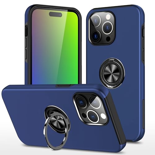 Sturzsichere Handyhülle Kompatibel mit iPhone 15 Pro Max Hülle mit drehbarem Ringständer, schlanker, stoßfester Schutz, harte Handyhülle, Ganzkörper-robuste Schutzhülle Compatible with iPhone 15 Pro M Sturzsichere Handyhülle Kompatibel mit iPhone 15 Pro Max Hülle mit drehbarem Ringständer, schlanker, stoßfester Schutz, harte Handyhülle, Ganzkörper-robuste Schutzhülle Compatible with iPhone 15 Pro M von OWSIHNZBF