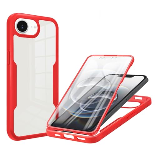 Sturzsichere Handyhülle Kompatibel mit iPhone 16E-Hülle, Ganzkörperhülle, transparente Telefonhülle, integrierter Displayschutz, 360°-Ganzkörperschutz, staubdichte, stoßfeste Hülle, klare Hülle Passge Sturzsichere Handyhülle Kompatibel mit iPhone 16E-Hülle, Ganzkörperhülle, transparente Telefonhülle, integrierter Displayschutz, 360°-Ganzkörperschutz, staubdichte, stoßfeste Hülle, klare Hülle Passge von OWSIHNZBF