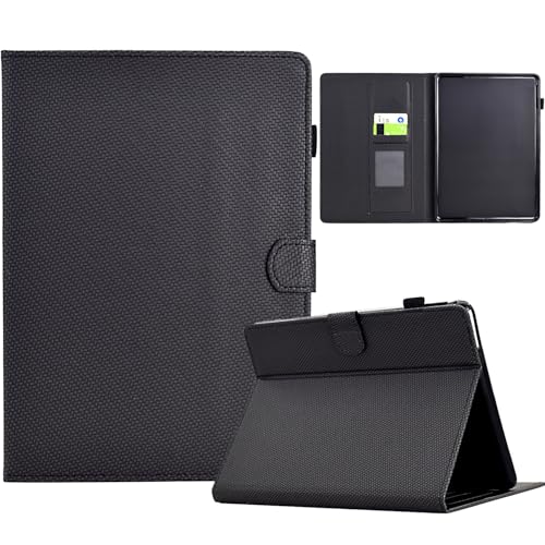 Vergilbungsfreie Tablet-Hülle Compatible with Kindle Paperwhite6 (12. Generation, 2024) 7-Zoll-Hülle, schlankes PU-Leder mit mehreren Winkeln und Standfunktion, Klapphülle mit Kartensteckplatz und aut von OWSIHNZBF