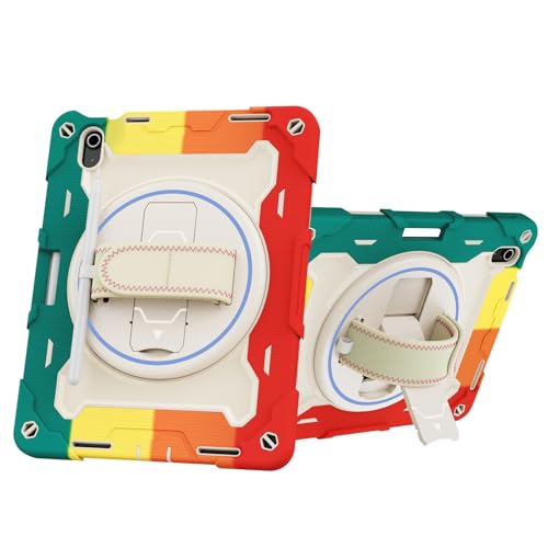 Vergilbungsfreie Tablet-Hülle Compatible with iPad 11th Generation A16 11 Inch 2025 Tablet Case, Heavy Duty Shockproof Kids Case Kickstand Rugged Protective Cover with Hand Strap Carrying Strap Tablet Vergilbungsfreie Tablet-Hülle Compatible with iPad 11th Generation A16 11 Inch 2025 Tablet Case, Heavy Duty Shockproof Kids Case Kickstand Rugged Protective Cover with Hand Strap Carrying Strap Tablet von OWSIHNZBF