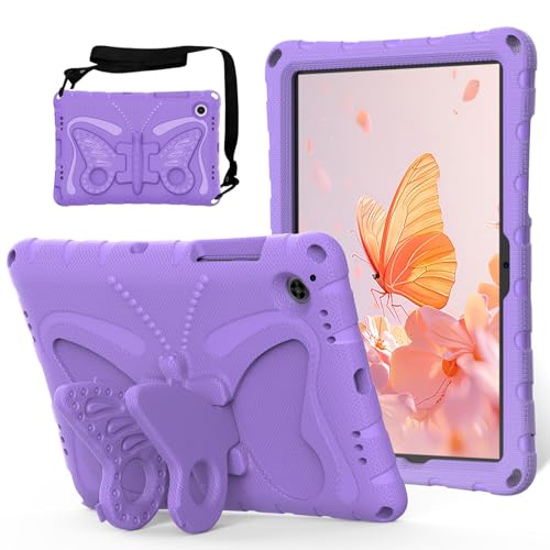 Vergilbungsfreie Tablet-Hülle Hülle kompatibel mit Samsung Galaxy Tab A8 10,5 Zoll 2021/2022 SM-X200/X205/X207, leichte, robuste, stoßfeste EVA-Schutzhülle mit Schultergurt Compatible with Kinder, Hül von OWSIHNZBF