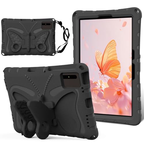 Vergilbungsfreie Tablet-Hülle Hülle kompatibel mit Samsung Galaxy Tab S8 2022/S7 2020 11 Zoll Modell (SM-X700/X706/T870/T875/T878), leichte, robuste, stoßfeste EVA-Schutzhülle mit Schultergurt, Schutz von OWSIHNZBF