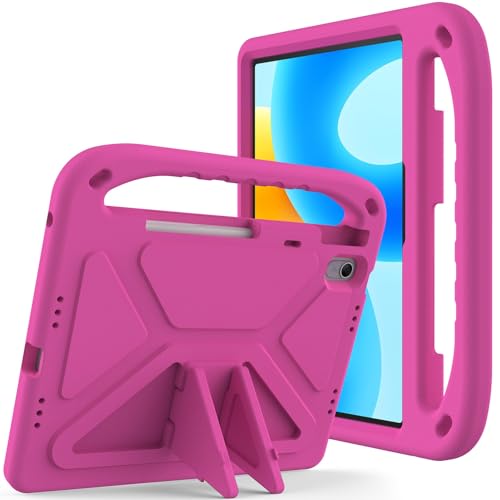 Vergilbungsfreie Tablet-Hülle Kinderhülle kompatibel mit Huawei MatePad 11.5S 2024 veröffentlicht, leichter, stoßfester Griff, Ständer, kinderfreundliche Schutzhülle Compatible with Huawei MatePad 11. von OWSIHNZBF