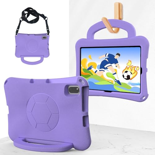 Vergilbungsfreie Tablet-Hülle Kinderhülle kompatibel mit Samsung Galaxy Tab S6 Lite 10,4" 2022/2020 (SM-P610/P613/P615/P619), robuste, leichte, kinderfreundliche, stoßfeste EVA-Schutzhülle mit Tragegr von OWSIHNZBF