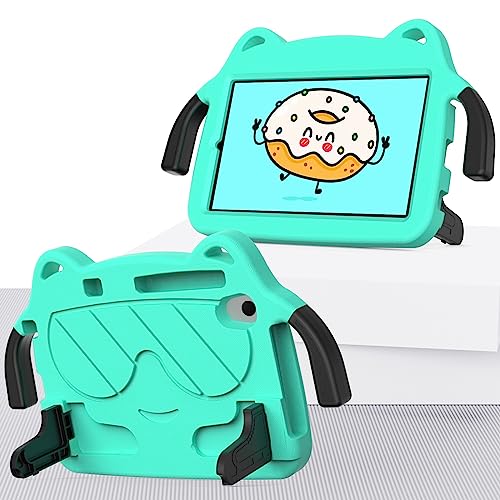 Vergilbungsfreie Tablet-Hülle Kinderhülle kompatibel mit Walmart Onn 8 Zoll Gen 4 2024 Modell 100135923 Tablet-Hülle, leichte, kinderfreundliche, stoßfeste EVA-Schutzhülle, sturzsichere, stoßfeste Sch von OWSIHNZBF