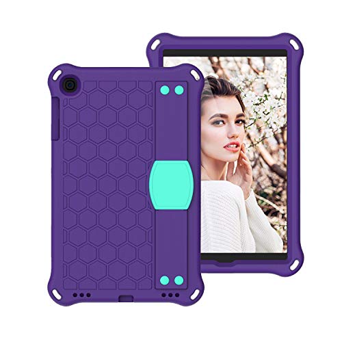 Vergilbungsfreie Tablet-Hülle Kompatibel mit Galaxy Tab A7 10.4 T509 (2022/2020 SM-T500/T505) Tablet-Hülle, stoßfest, leicht, stoßfest, robuster Ganzkörperschutz, mit Schultergurt und Stiftschlitz Tab von OWSIHNZBF