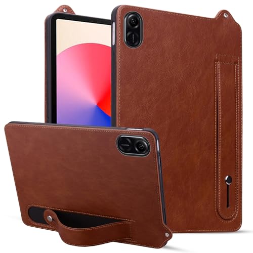 Vergilbungsfreie Tablet-Hülle Kompatibel mit Honor Pad X8A 11.0 Zoll (2024) und Pad X9 11 Zoll (2024) Stoßfeste Tablet-Hülle mit Handschlaufe und Ständer, Leder-TPU-Tablet-Hülle Tablet-Hülle mit Stift von OWSIHNZBF