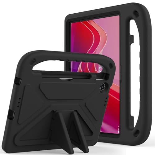 Vergilbungsfreie Tablet-Hülle Kompatibel mit Lenovo Tab 10.1'' TB-311 10.1 (2025) Hülle, stoßfest, leicht, mit Griff und Ständer, Schutzhülle, kratzfest, aus kinderfreundlicher EVA-Schale Tablet-Hülle von OWSIHNZBF