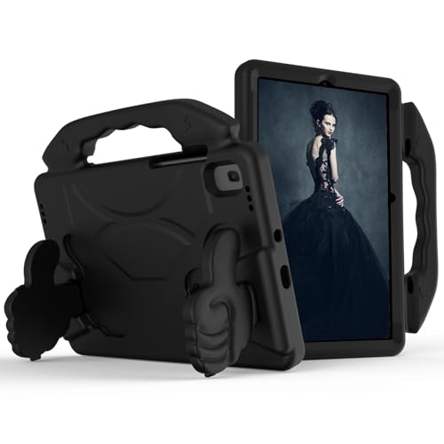 Vergilbungsfreie Tablet-Hülle Kompatibel mit Samsung Galaxy Tab S6 10,5 Zoll 2019 (Modell SM-T860 / T865 / T867), Tablet-Hülle Compatible with Kinder, leichte, stoßfeste EVA-Schutzhülle mit Griff und von OWSIHNZBF
