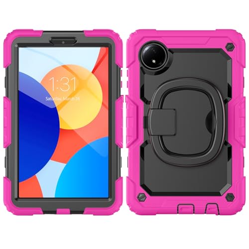 Vergilbungsfreie Tablet-Hülle Kompatibel mit Xiaomi Redmi Pad SE 8.7/Redmi Pad SE 4G, veröffentlicht 2024, Hülle mit Stifthalter + Displayschutzfolie, Ganzkörperschutz, robuste Schutzhülle mit Standfu Vergilbungsfreie Tablet-Hülle Kompatibel mit Xiaomi Redmi Pad SE 8.7/Redmi Pad SE 4G, veröffentlicht 2024, Hülle mit Stifthalter + Displayschutzfolie, Ganzkörperschutz, robuste Schutzhülle mit Standfu von OWSIHNZBF
