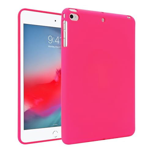 Vergilbungsfreie Tablet-Hülle Kompatibel mit iPad Mini 5/4/3/2/1 (7,9 Zoll), 7,9 Zoll Kompatibel mit iPad Mini 5./4./3./2./1. Generation Hülle, Flexible TPU-Schutzhülle Dünn Schlank Leicht Stoßfest Hü von OWSIHNZBF