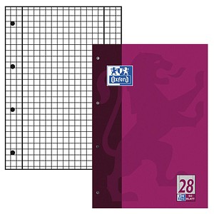 OXFORD Briefblock Schule gelocht DIN A4 kariert Lineatur 28 OXFORD Briefblock Schule gelocht DIN A4 kariert Lineatur 28 von OXFORD